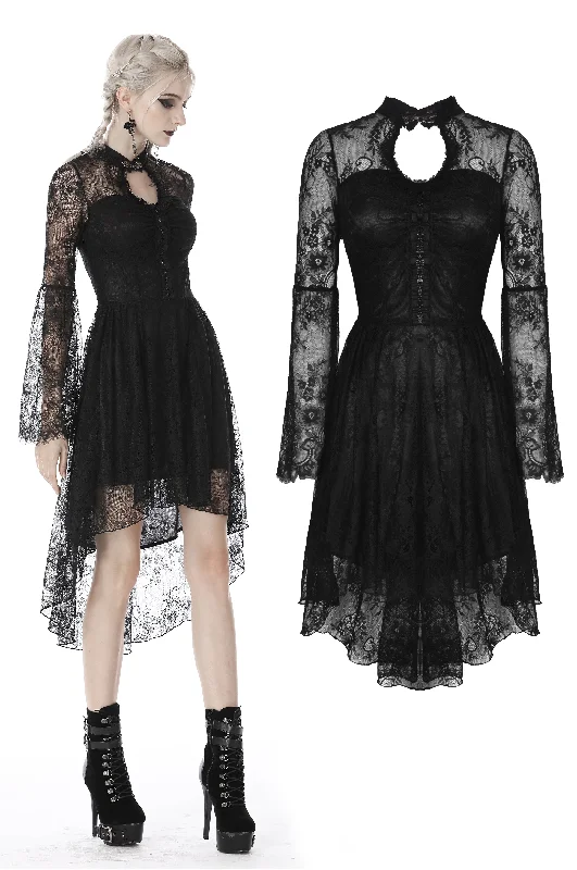 stylish party dressGothic gorgeous cocktail lace dress DW386