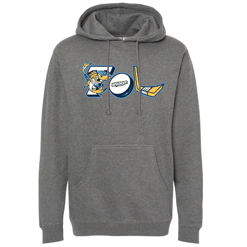 bold workout sweatshirtToledo Walleye TOL Puck & Stick Hoodie