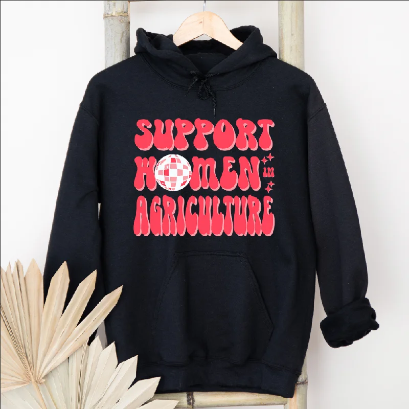 athletic hoodieDisco Support Women In Agriculture Hoodie (S-3XL) Unisex - Multiple Colors!