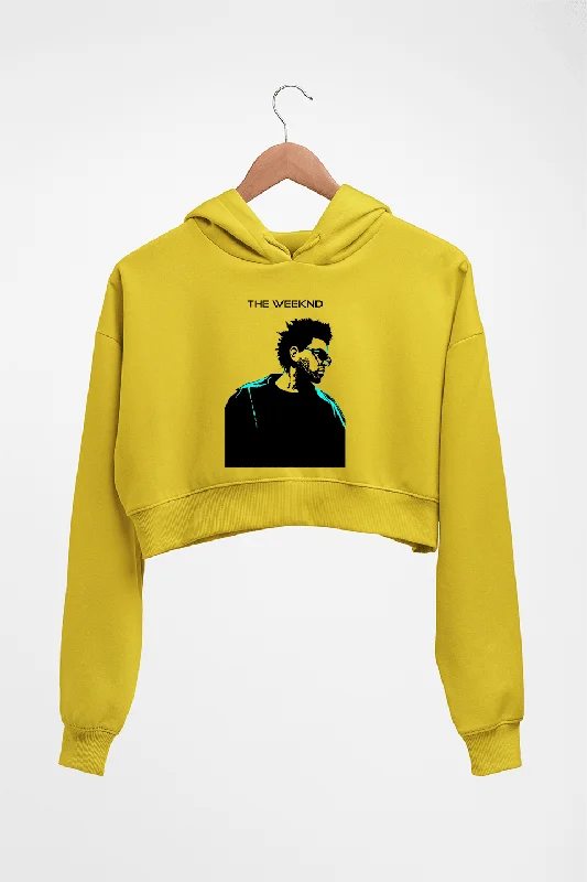 retro hoodieThe Weeknd Crop HOODIE FOR WOMEN