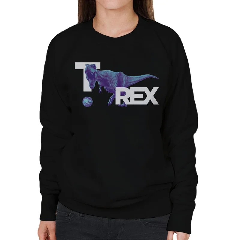 eco-friendly sports hoodieJurassic Park T Rex Rage Women's Sweatshirt