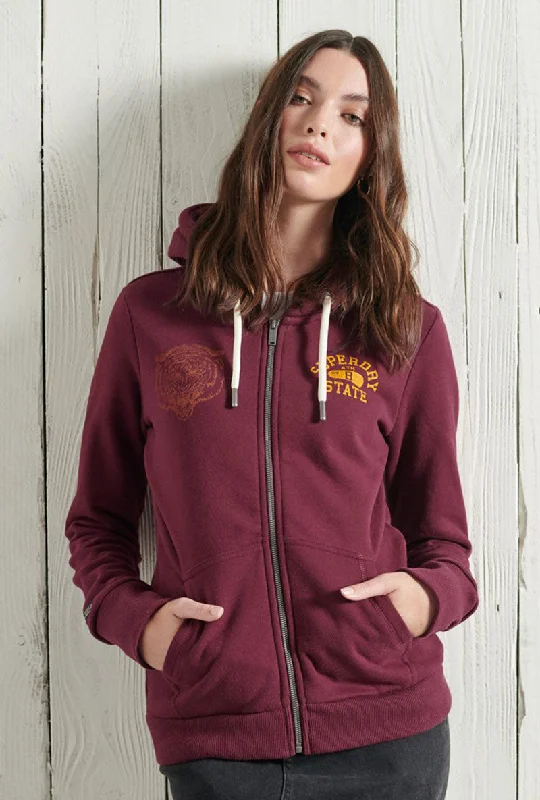 versatile hoodieSUPERDRY T&F CLASSIC ZIPHOOD